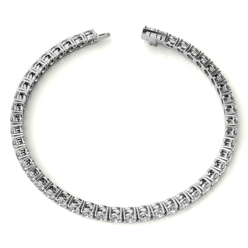 Dual Gold Lab Diamond Tennis Bracelet – 6.5 CTW (G/VS)