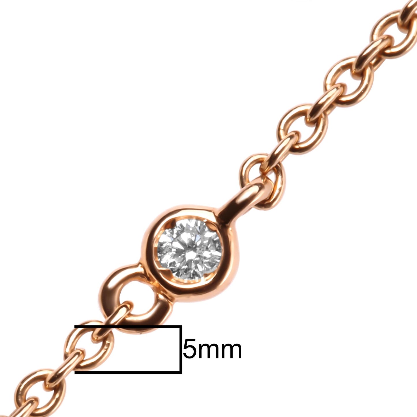 18K Rose Gold 1/2 Cttw Diamond and Freshwater Pearl Double Strand Stat - The Sparkling Squirrels & Co.