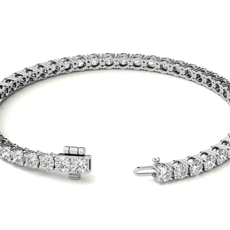 Dual Gold Lab Diamond Tennis Bracelet – 6.5 CTW (G/VS)