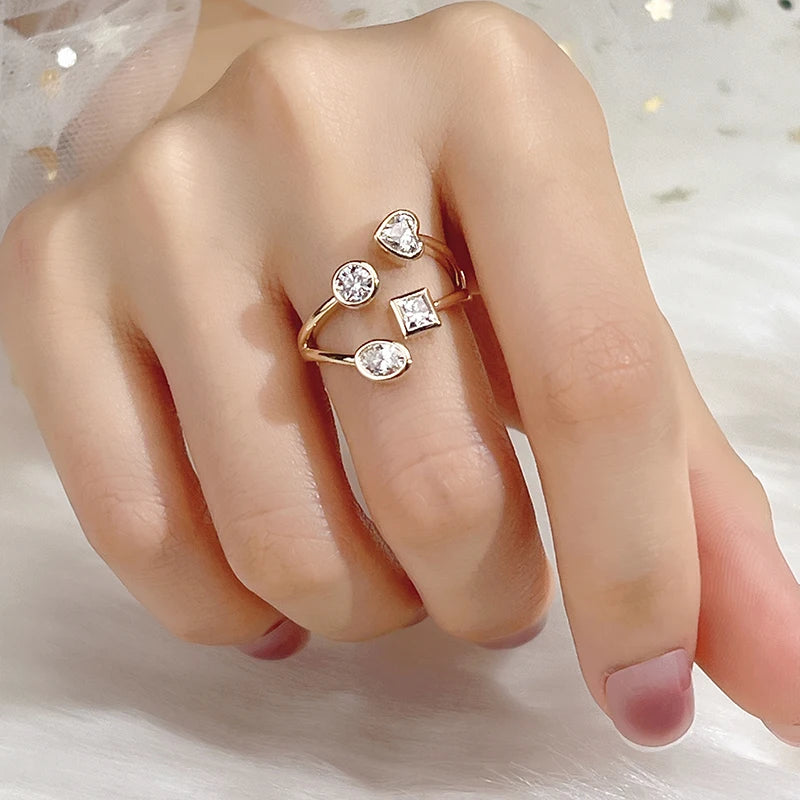 Messi 14K Gold Lab Diamond Women's Ring