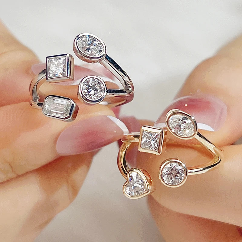 Messi 14K Gold Lab Diamond Women's Ring
