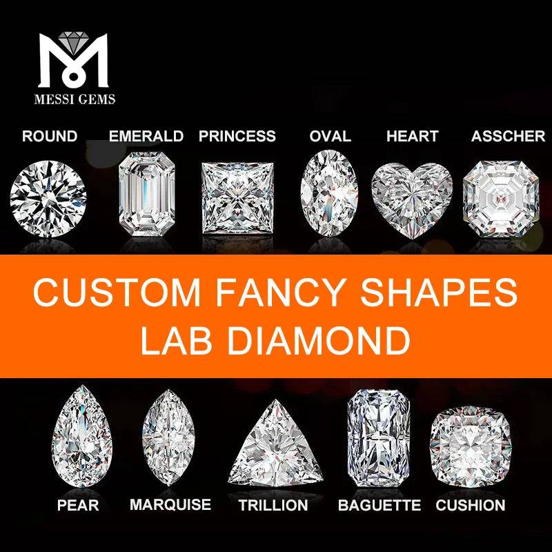 5%Discount D VVS Color 1CT 1.5CT 2CT 3CT 4CT 5CT 6CT 7CT Loose CVD Synthetic Wholesale IGI GIA Certified Lab Grown Diamond