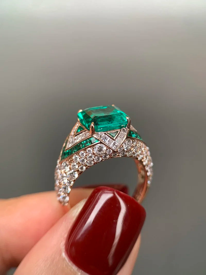 Lab Grown Diamond Ring Gift Fine Jewelry