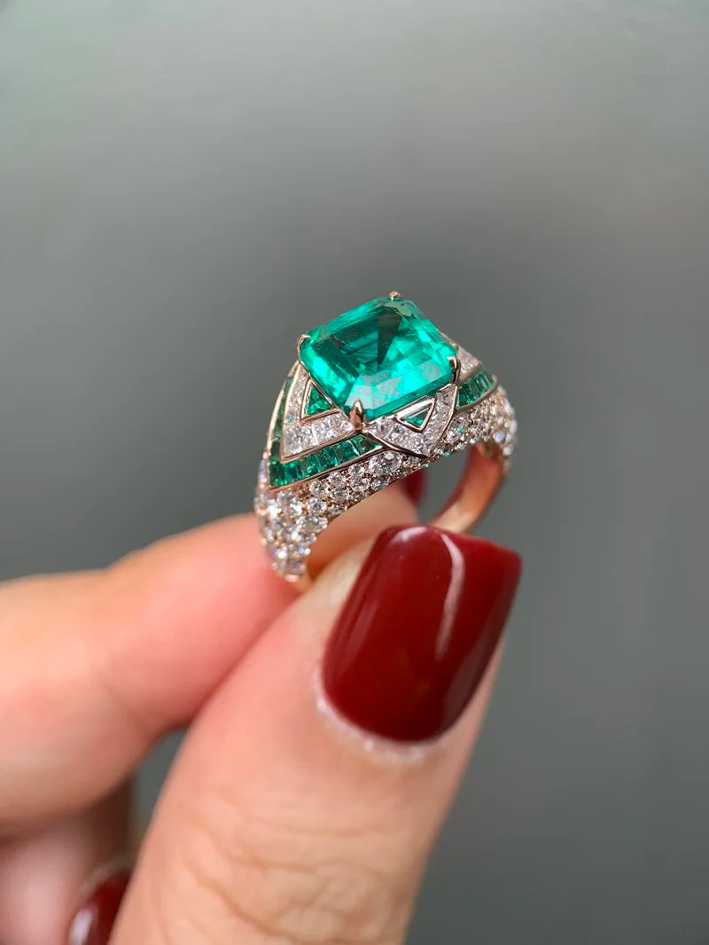 Lab Grown Diamond Ring Gift Fine Jewelry