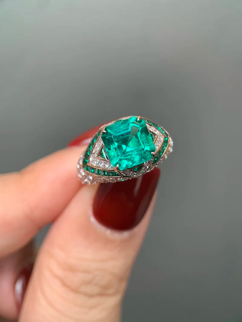 Lab Grown Diamond Ring Gift Fine Jewelry