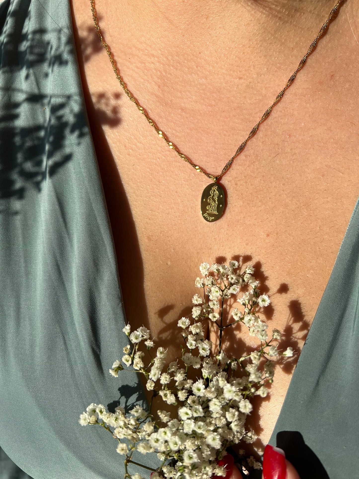 Dainty Zodiac Necklace - 18K Gold Filled