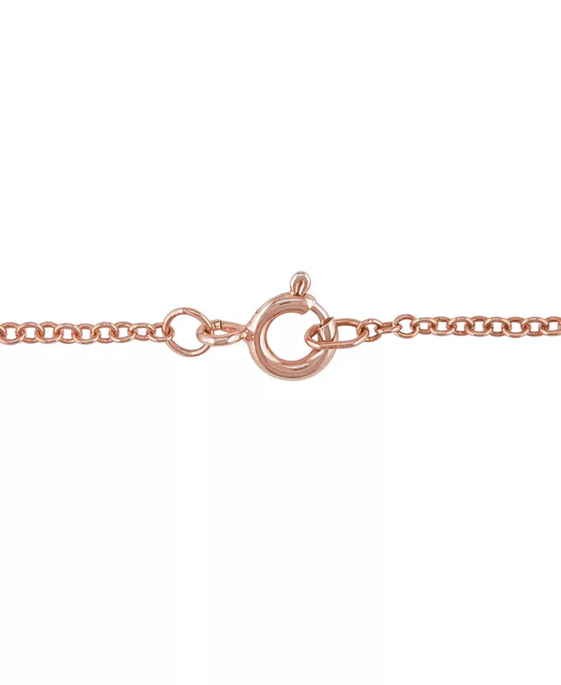 Stunning Morganite and Diamond Quatrefoil Necklace - A Timeless Elegance