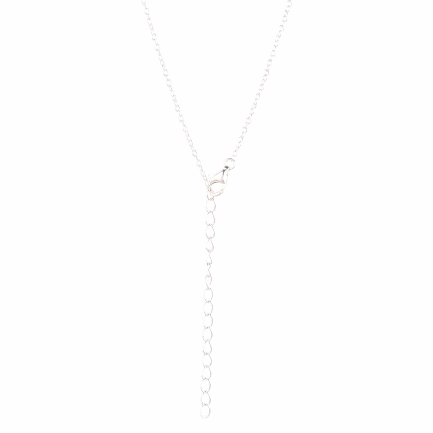 925 sterling silver necklace chain with adjustable clasp for Ruby Heart of the Enchantress pendant