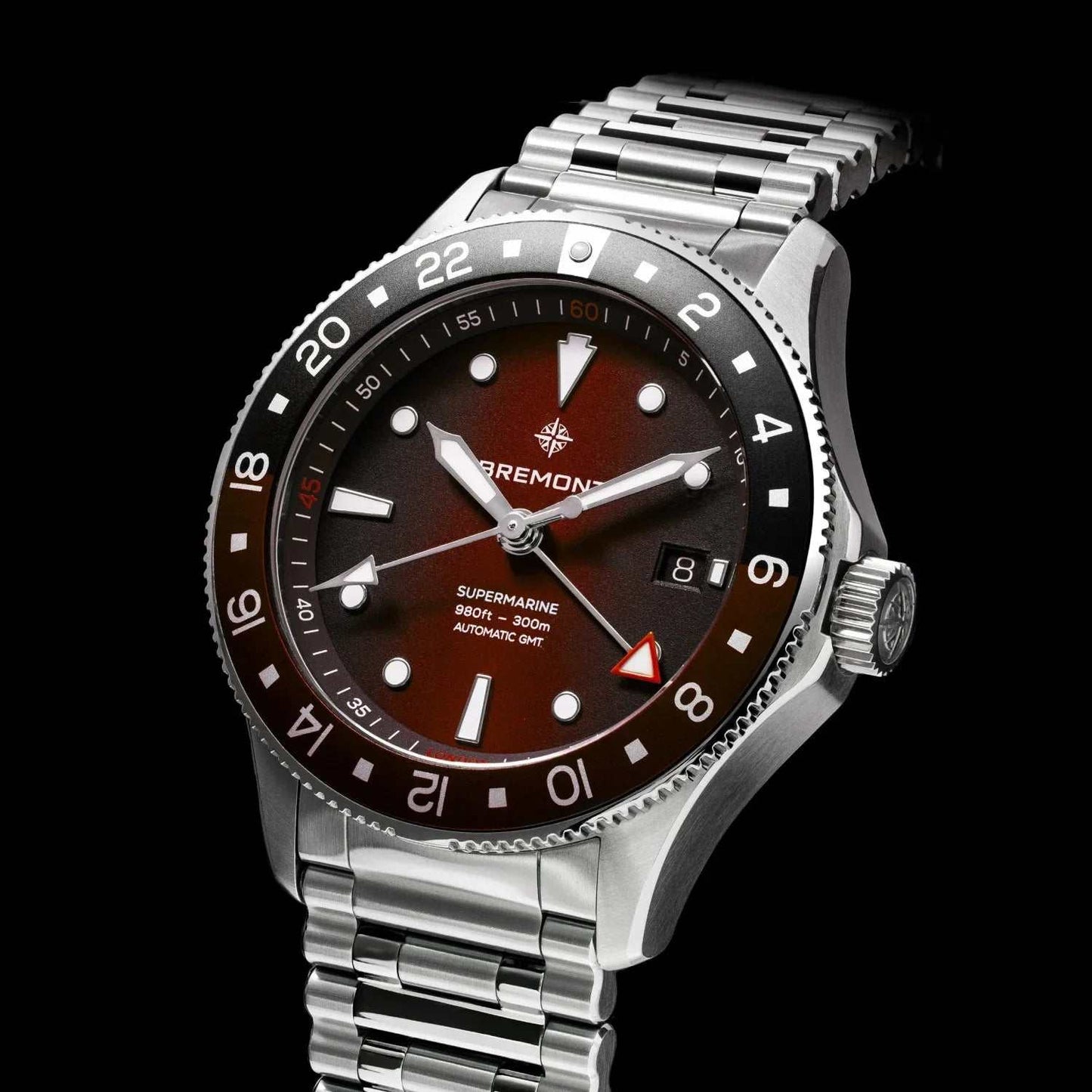 Supermarine 300M GMT, 'Ember' Red - The Sparkling Squirrels & Co.