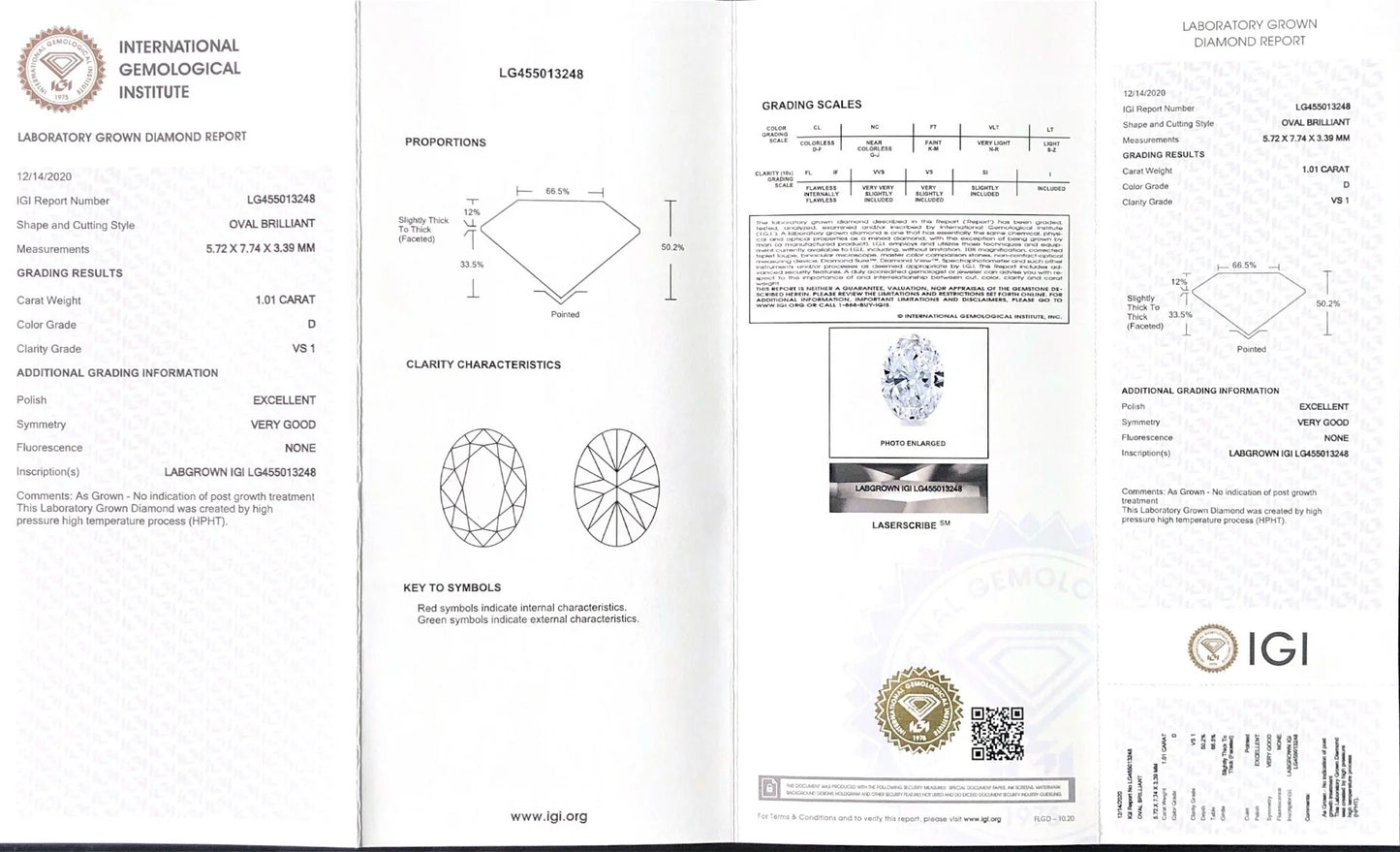 IGI GIA Certified Oval Lab Grown Grown Diamond D VVS 1-3CT Loose HPHT CVD סיטונאי