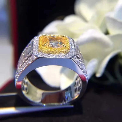 Natural Diamond 18K Gold Pure Gold Ring Beautiful Gemstone Ring Good Upscale Trendy Classic Party Fine Jewelry Hot Sell New 2025 - The Sparkling Squirrels & Co. 