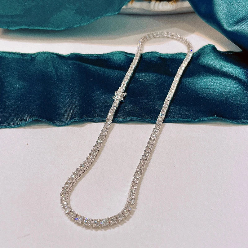Aazuo Fine jewerly 18K Gold Real Diamonds 8.85ct F VS Luxury Classic - The Sparkling Squirrels & Co. 