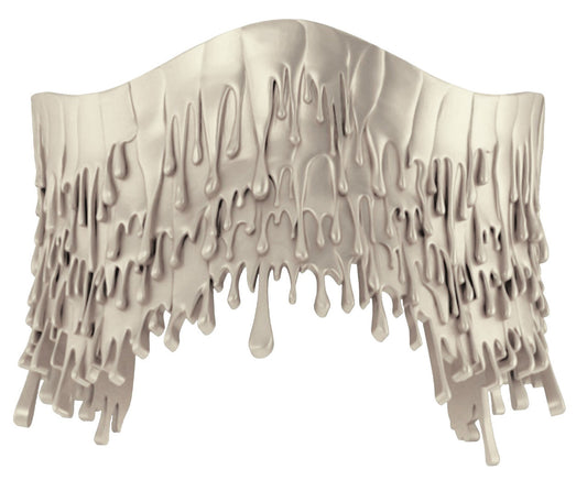 Enchanted Elixir Cascade Bracelet in 18K gold with fluid, dripping design inspired by mythic and occult artistry