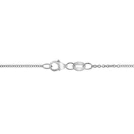 EFFY® flower-inspired pendant necklace in 14K white gold with rubies and diamonds, 18-inch cable chain with lobster clasp
