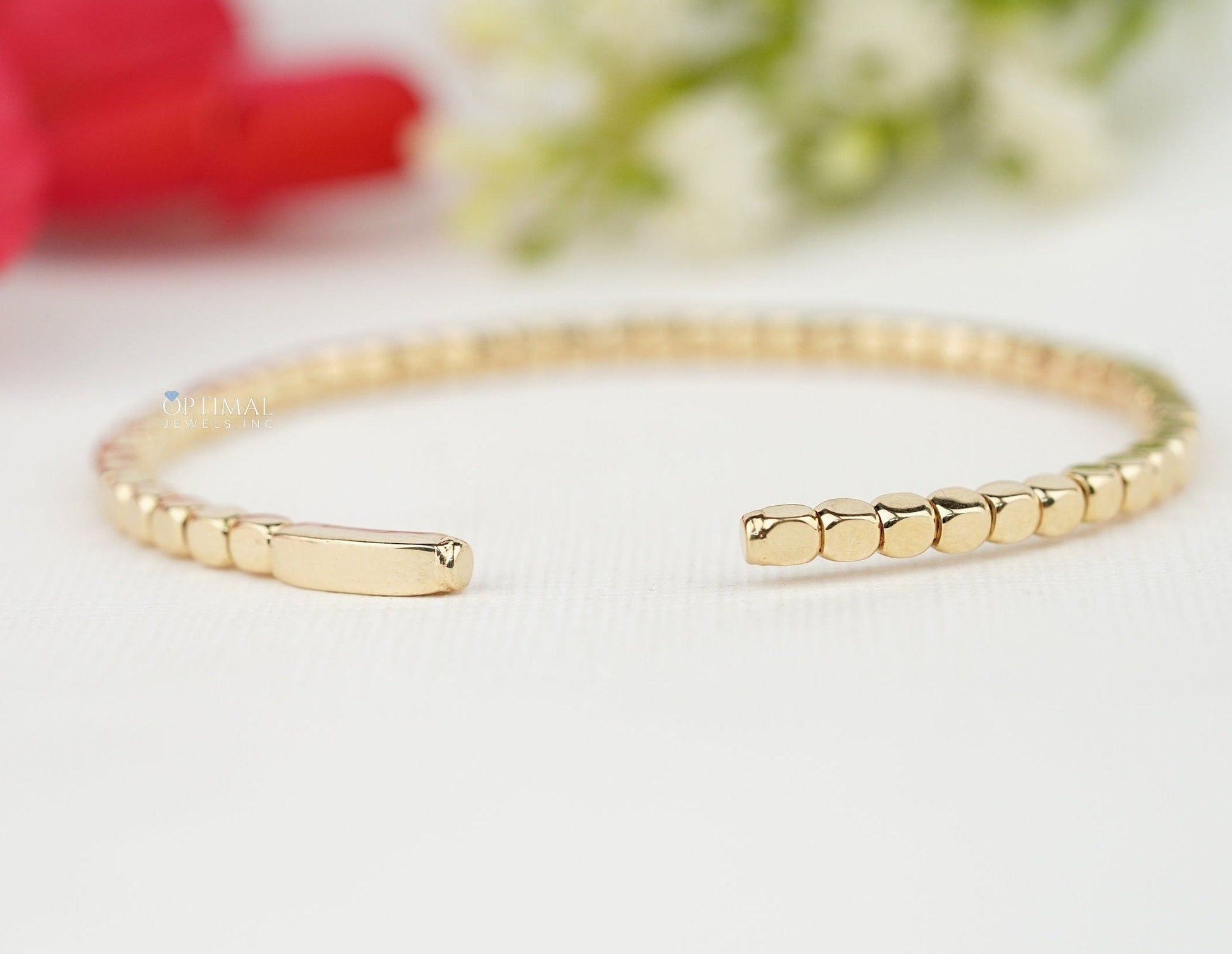 Round Lab-Grown Diamond Tennis Bracelet, 5.00 CTW IGI Certified - The Sparkling Squirrels & Co. 