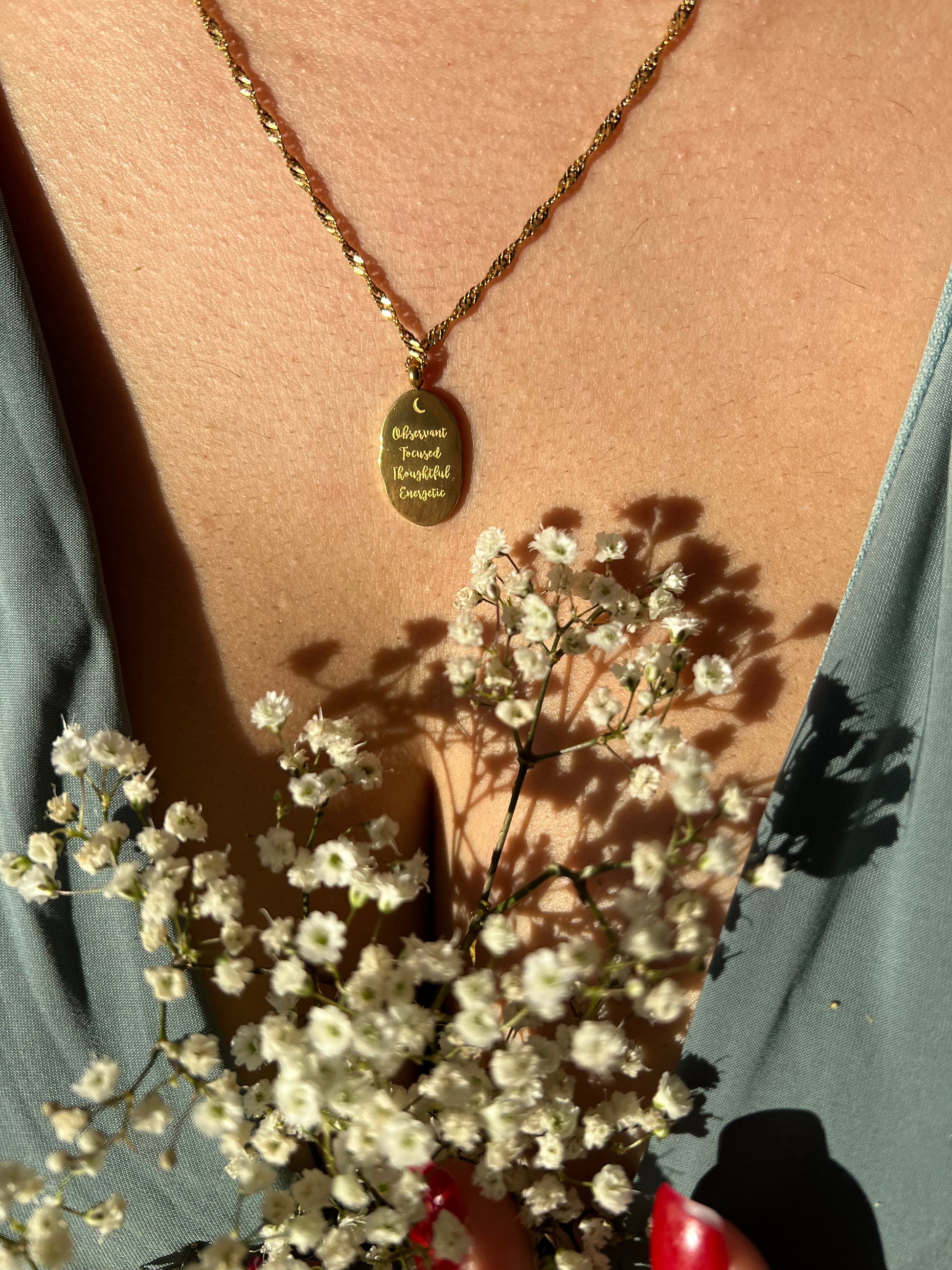 Dainty Zodiac Necklace - 18K Gold Filled