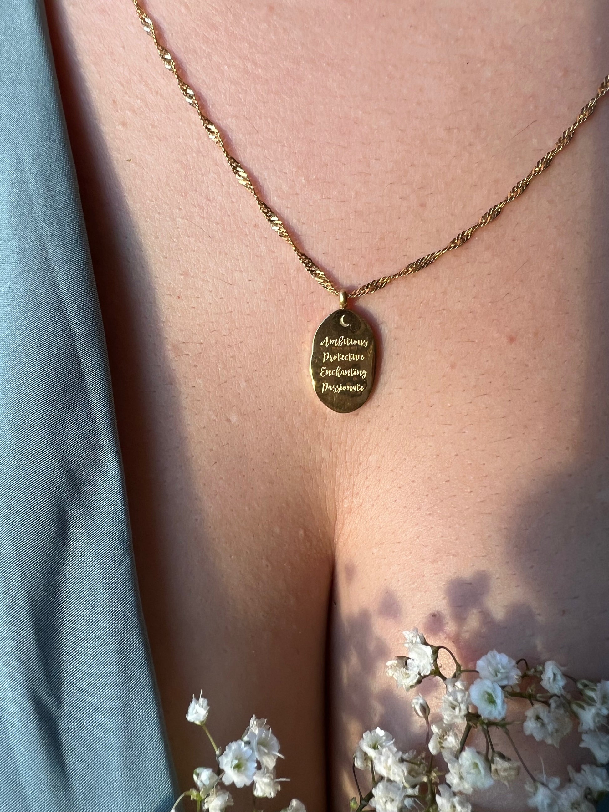Dainty Zodiac Necklace - 18K Gold Filled