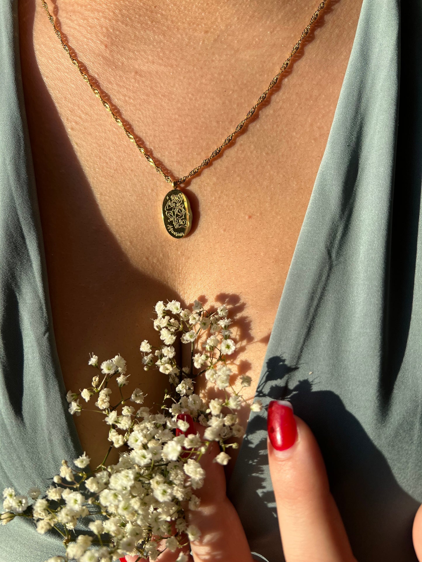 Dainty Zodiac Necklace - 18K Gold Filled