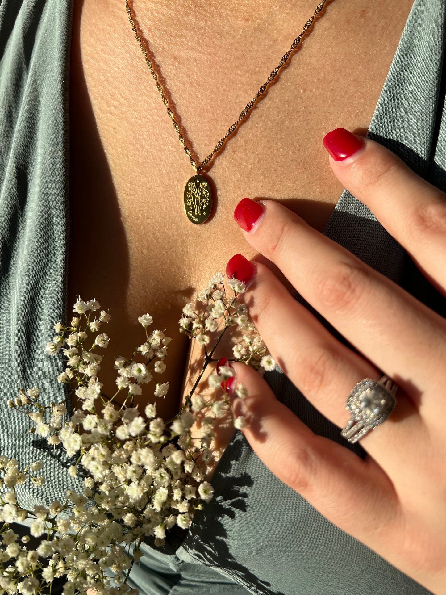 Dainty Zodiac Necklace - 18K Gold Filled