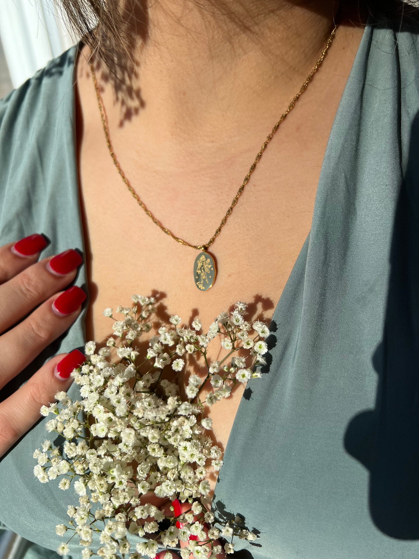 Dainty Zodiac Necklace - 18K Gold Filled