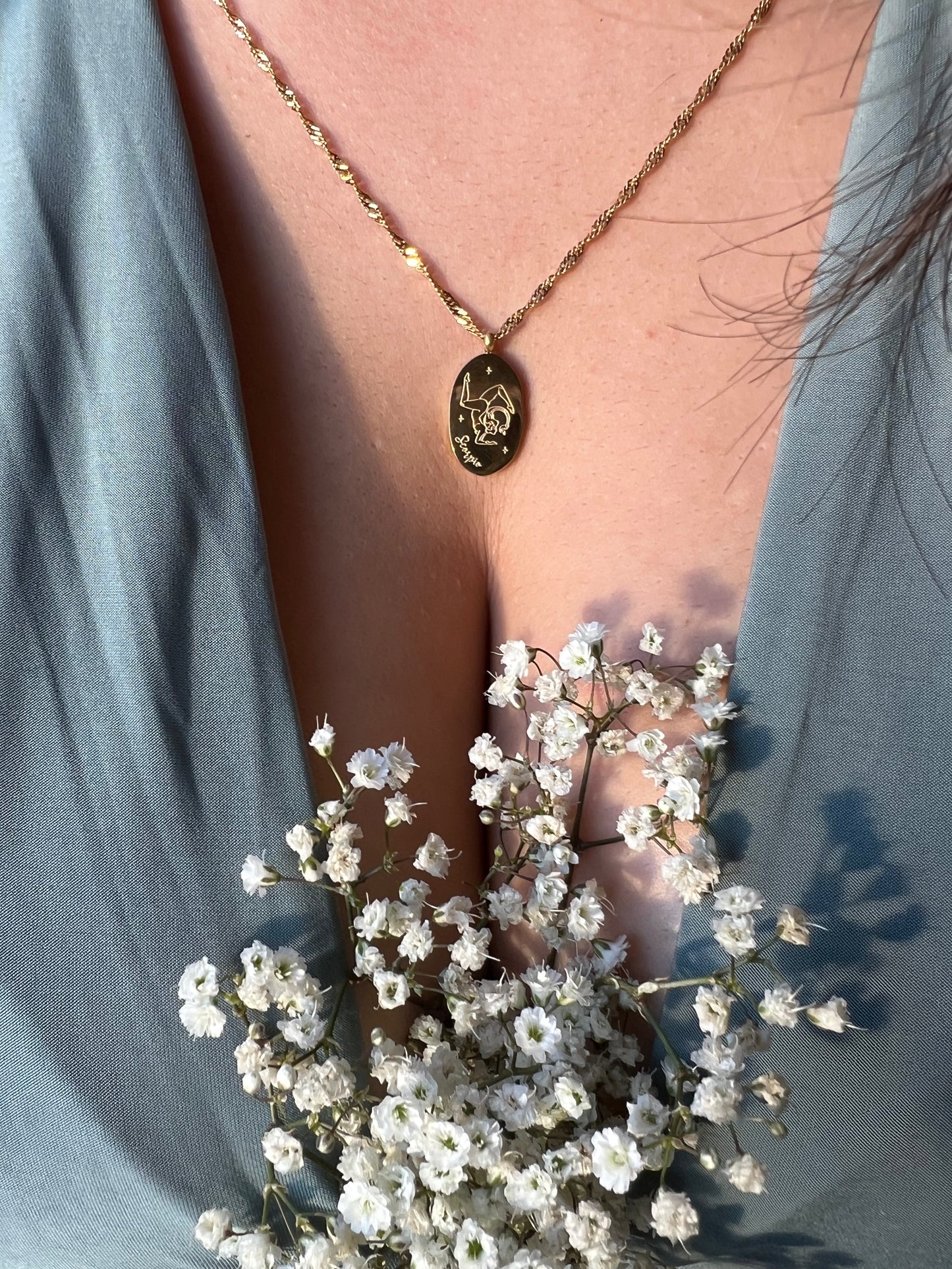 Dainty Zodiac Necklace - 18K Gold Filled