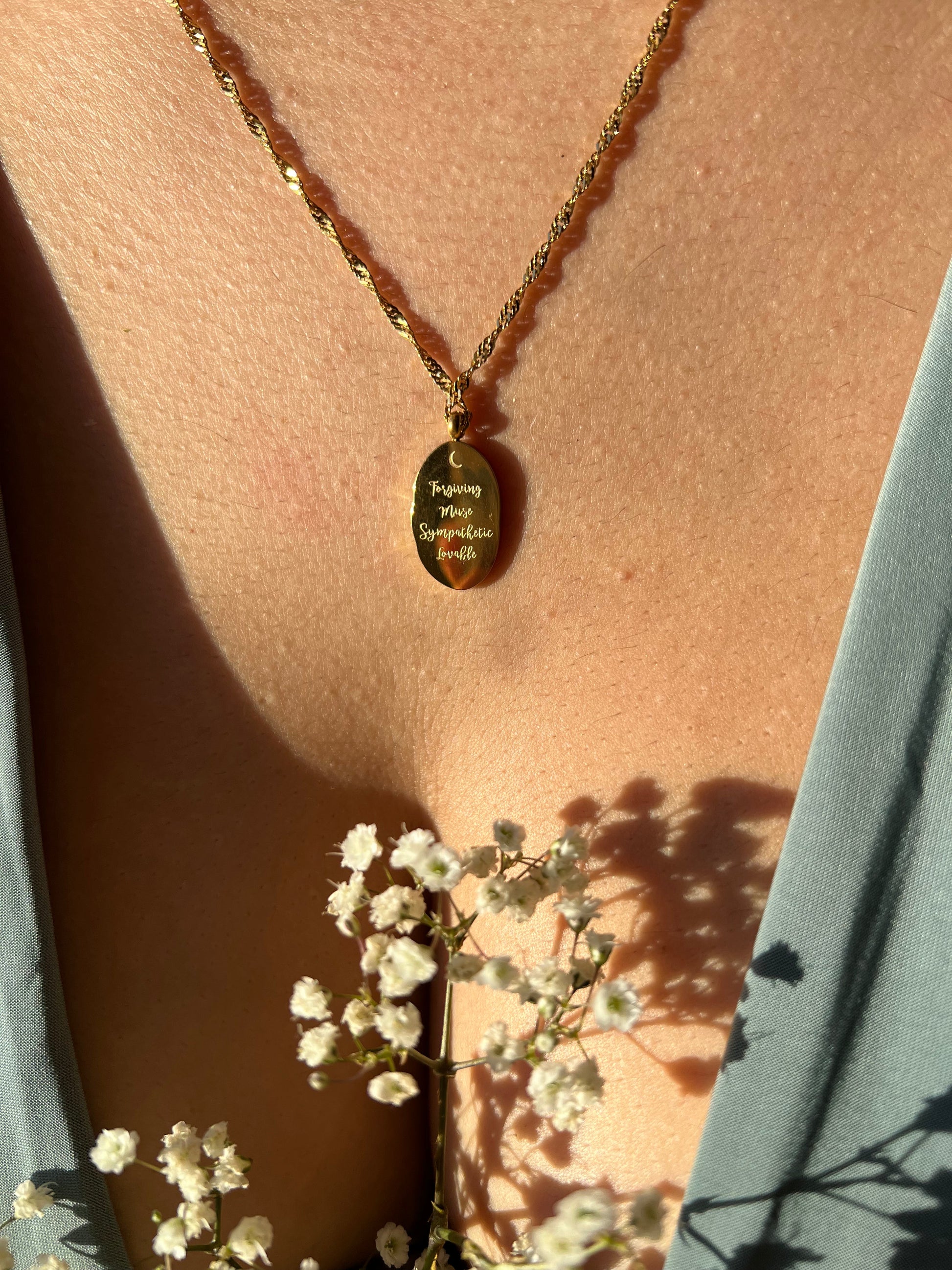 Dainty Zodiac Necklace - 18K Gold Filled