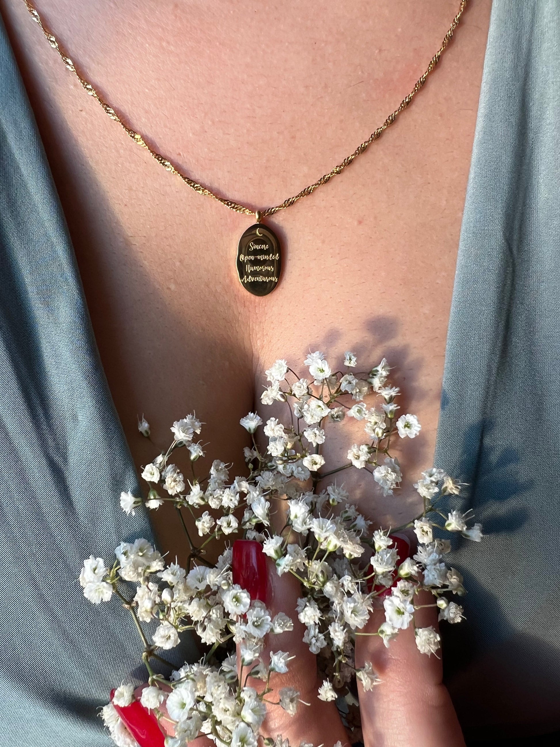 Dainty Zodiac Necklace - 18K Gold Filled
