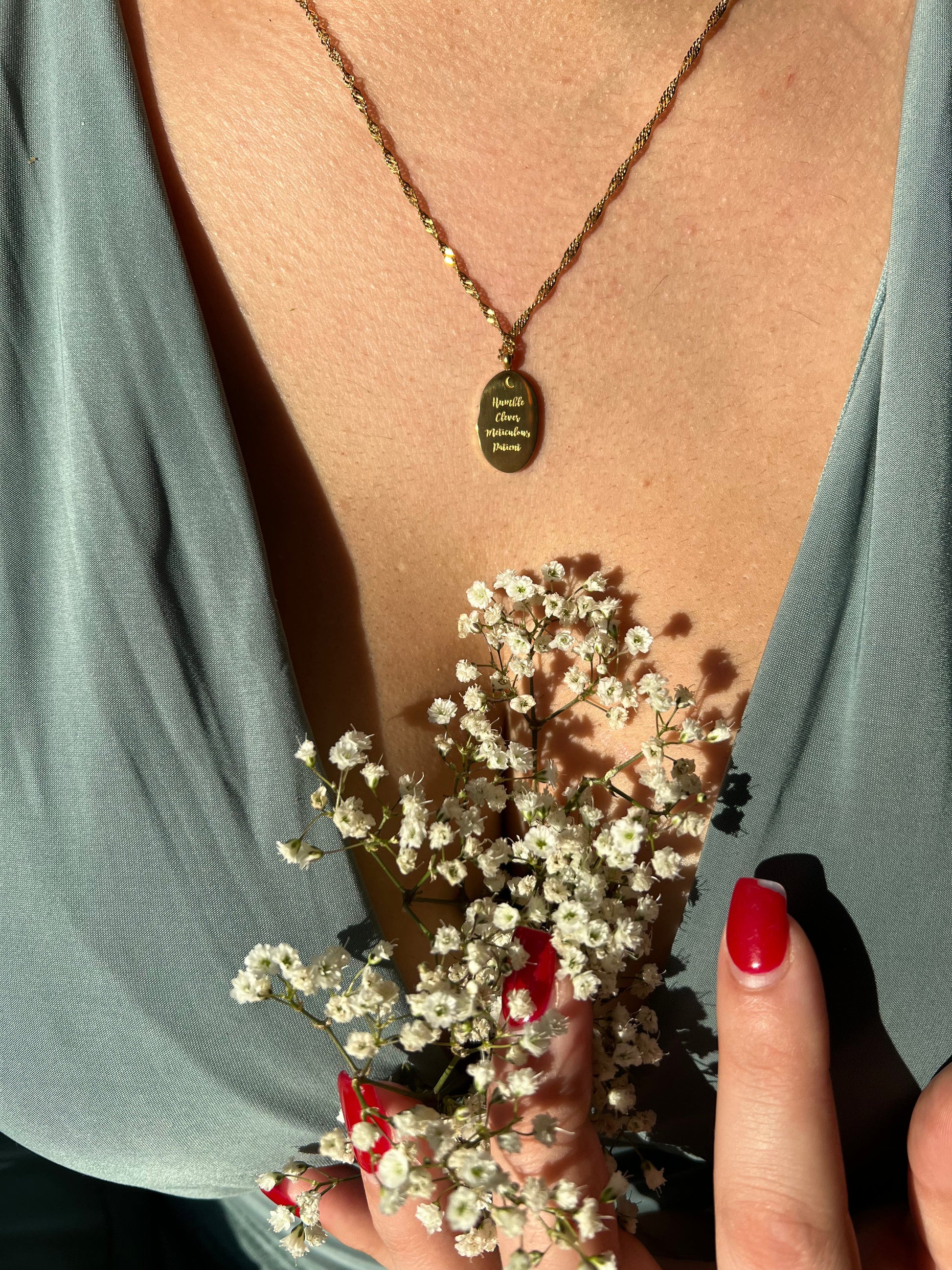 Dainty Zodiac Necklace - 18K Gold Filled