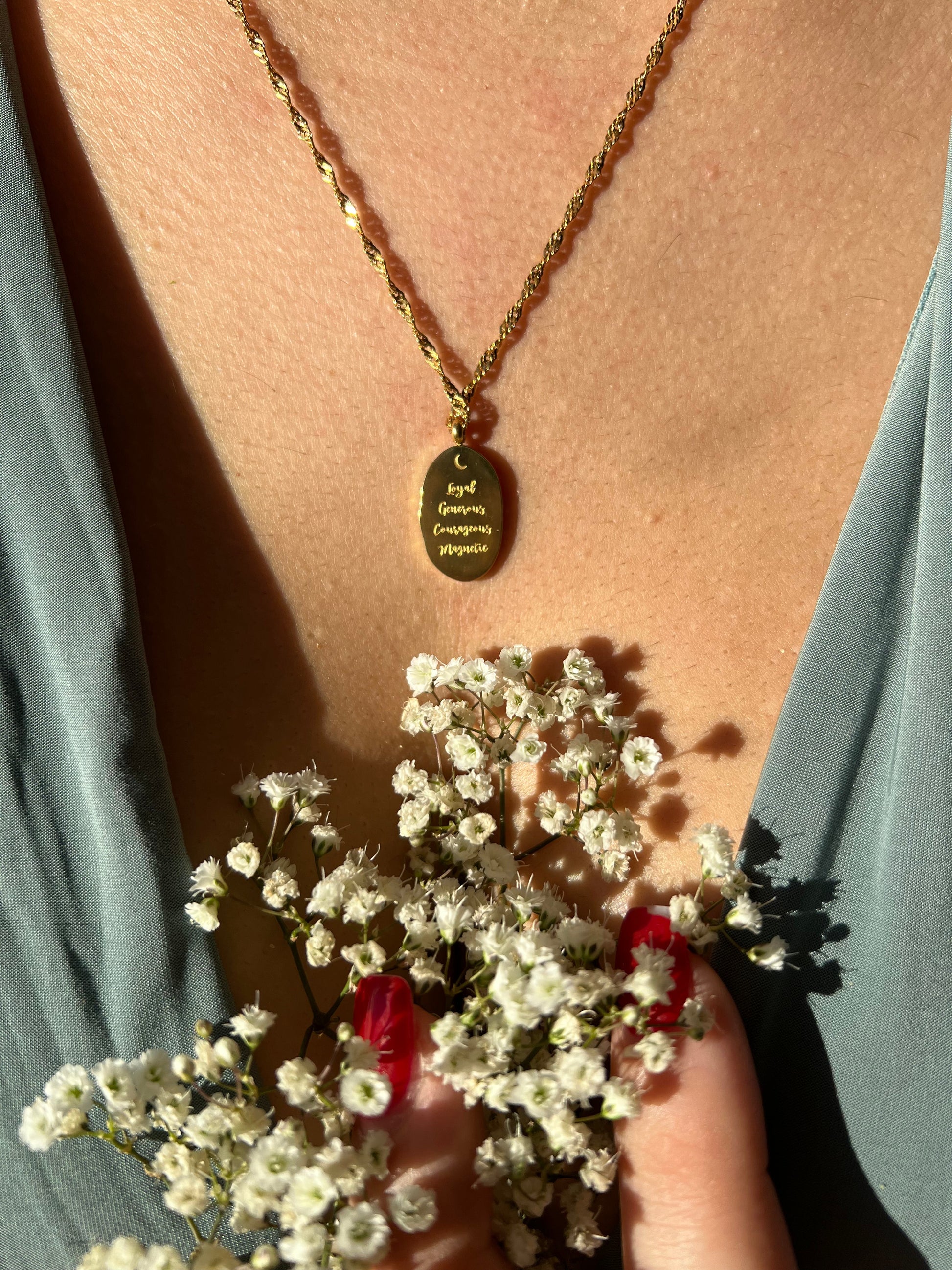 Dainty Zodiac Necklace - 18K Gold Filled