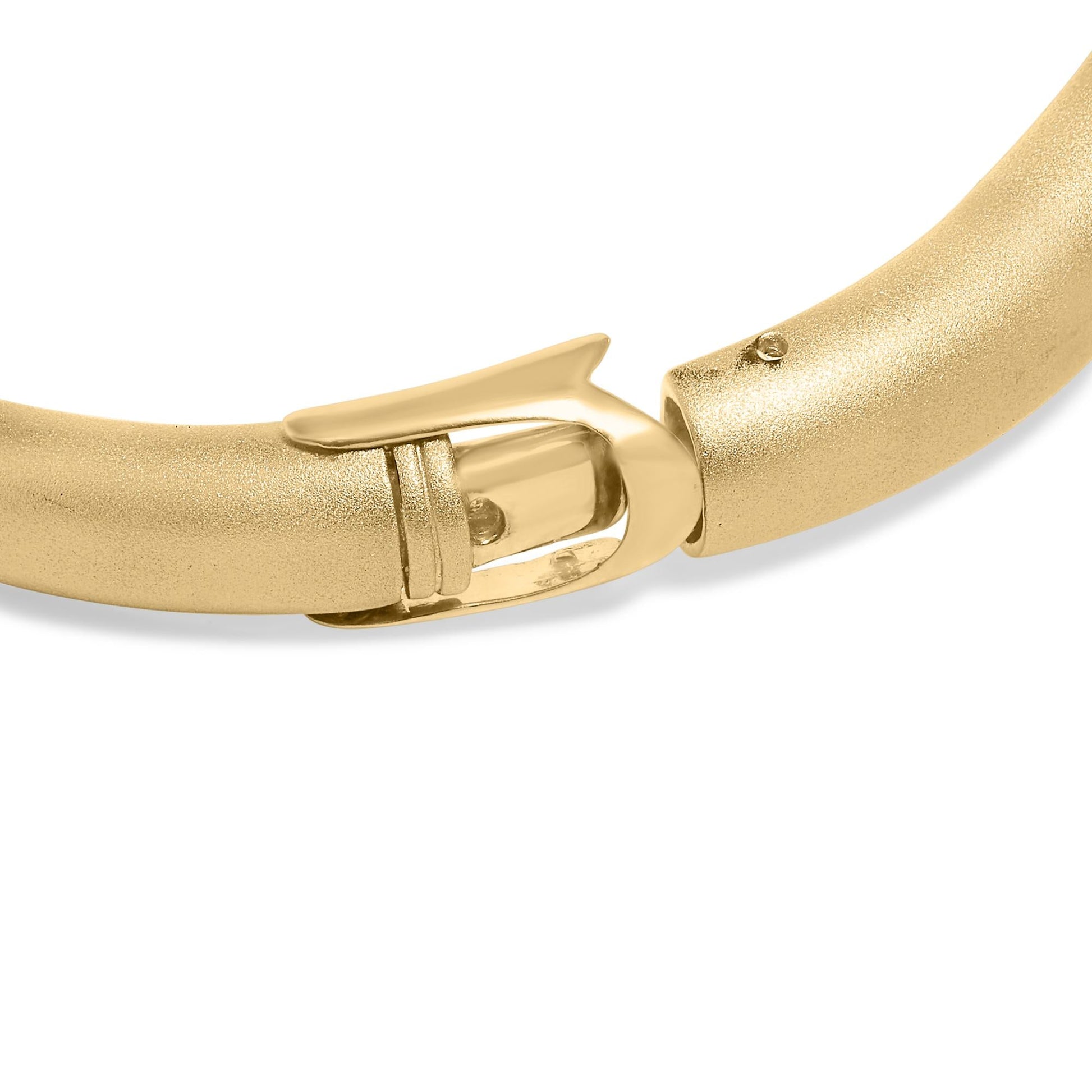 18K Gold 6.00 Cttw Diamond Graduating Dome Bangle Bracelet (G-H Color, VS2-SI1 Clarity)-1