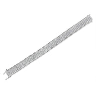 14K White Gold 5.0 Cttw Round Brilliant Cut Diamond 7
