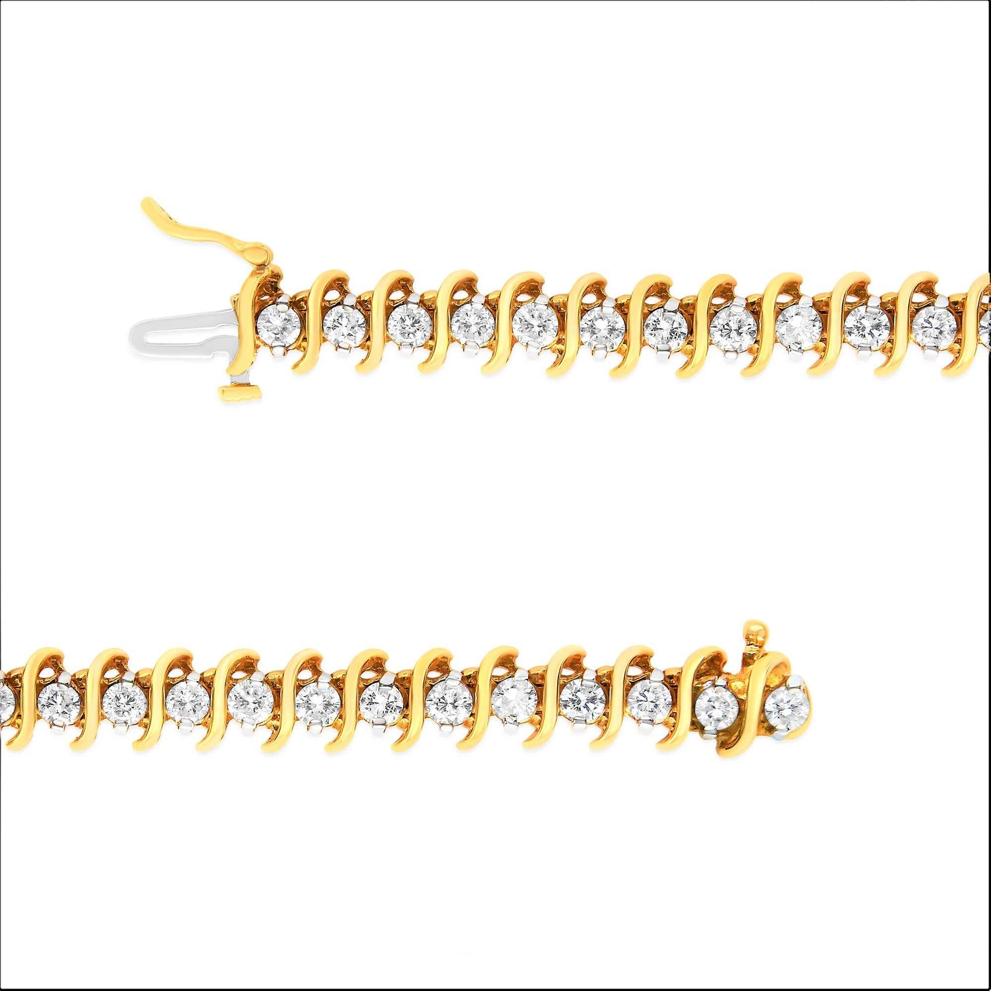 AGS Certified 18K Yellow Gold 5.00 Cttw 