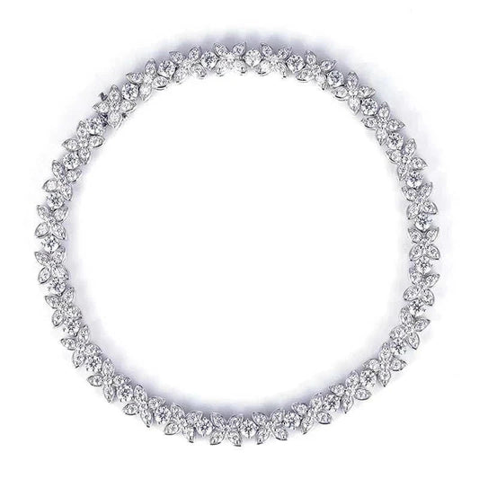 14k gold Frostforged Chain of the Titan Cuban bracelet with lab-grown diamonds