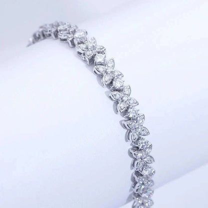 14k gold and diamond Frostforged Chain of the Titan Cuban bracelet showcasing intricate craftsmanship and luxury design