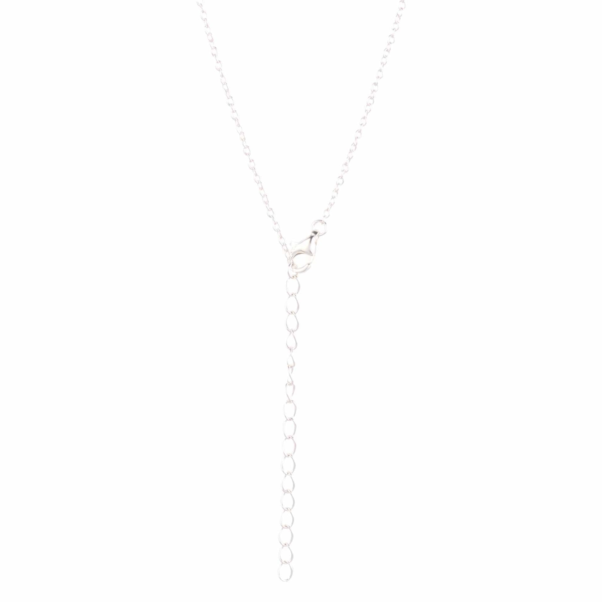 925 sterling silver necklace chain with adjustable clasp for Ruby Heart of the Enchantress pendant