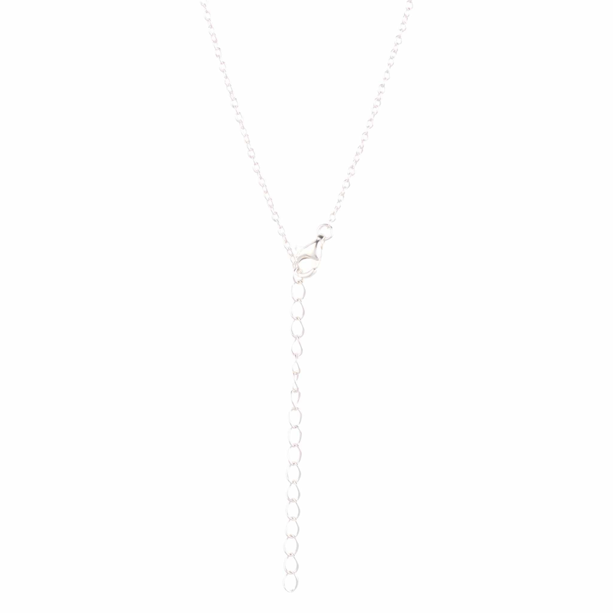 925 sterling silver necklace chain with adjustable clasp for Ruby Heart of the Enchantress pendant