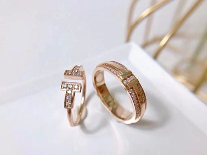 2 Carat Moissanite Diamond Engagement Ring Jewelry 18K White Gold Moissanite Rings - The Sparkling Squirrels 