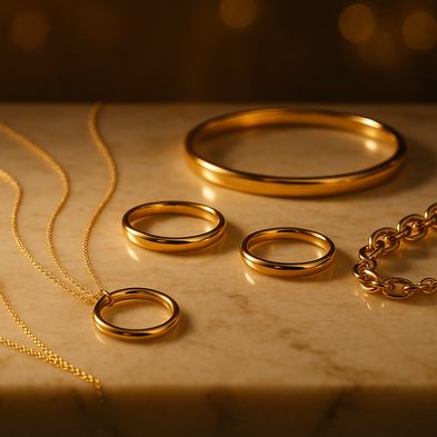 Timeless 18K Gold. Embrace your Elegance, Illuminate Your Legacy