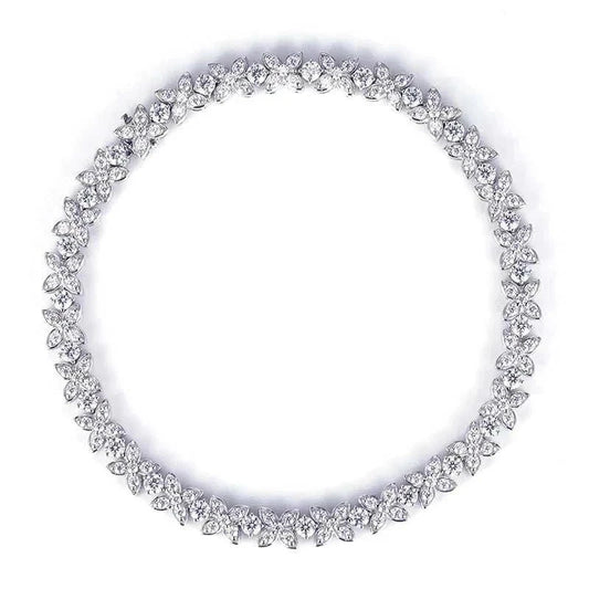 14k gold Frostforged Chain of the Titan Cuban bracelet with lab-grown diamonds