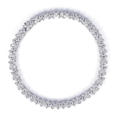 14k gold and diamond Cuban bracelet Frostforged Chain of the Titan elegant design