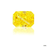 Radient 3.55ct Fancy Vivid Yellow Lab Grown Diamond HPHT for Fine Jewelry Making with IGI Certificate - The Sparkling Squirrels & Co. 